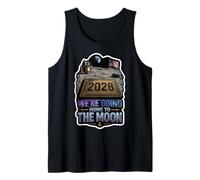 We're Going Home to The Moon 2028 Tank Top