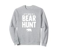 We're Going On a Bear Hunt Sweatshirt, Adult Unisex, Heather Grey, Small