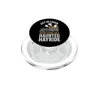 We're Going On A Haunted Hayride... Ghost Spooky Halloween PopSockets PopGrip for MagSafe