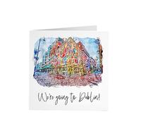 We're Going To Dublin Greeting Card - Surprise Vacation (For Him or Her)