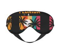 We're Going to Florida Printing Rest Sleep Eye Mask, Soft Eye Mask for Home & Camping, Blocks Light, Comfortable for Most Users