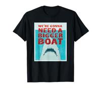 We're Going to Need a Bigger Boat - Illustrated Shark Shirt T-Shirt