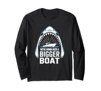 We're Gonna Need A Bigger Boat Funny Shark Meme Fisherman Long Sleeve T-Shirt