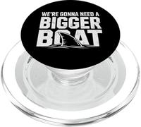 We're Gonna Need A Bigger Boat Funny Shark Meme Fisherman PopSockets PopGrip for MagSafe
