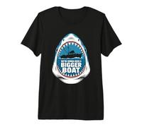 We're Gonna Need A Bigger Boat Funny Shark Meme Fisherman Premium T-Shirt