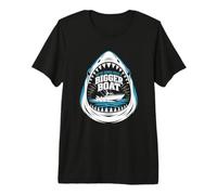 We're Gonna Need A Bigger Boat Funny Shark Meme Fisherman Premium T-Shirt