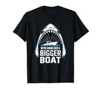 We're Gonna Need A Bigger Boat Funny Shark Meme Fisherman T-Shirt