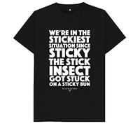 We're in The Stickiest Situation Mens T Shirt Medium Black