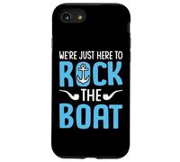 We're Just Here To Rock The Boat Funny Cruise Family Squad Case for iPhone SE (2020) / 7/8