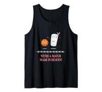 We're Match Made In Heaven! Best Friends Designs Present Tank Top