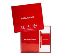WE'RE NOT REALLY STRANGERS Breakup Kit - 51 Cards & a Journal for Healing and Moving On for Couples, Adults, & Teens on Date & Game Nights, Ages 18+, 1-2 Players
