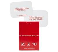 WE'RE NOT REALLY STRANGERS Relationship Expansion Pack - A Conversational Adult Card Game For Couples, 54 Questions and Wildcards For Date Night With Your Partner,White