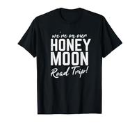 We're On Our Honeymoon Road Trip Newlywed T-Shirt