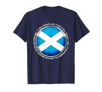 We're The Famous Tartan Army and We're Going to Germany T-Shirt, Men, Navy Blue, XX-Large