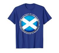 We're The Famous Tartan Army and We're Going to Germany T-Shirt, Men, Royal Blue, Small