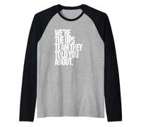 We're The Ops Team | Funny Office Raglan Baseball Tee