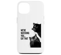 Were watching you eat that funny cat Case for iPhone 13