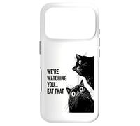 Were watching you eat that funny cat Case for iPhone 17 Pro