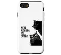 Were watching you eat that funny cat Case for iPhone SE (2020) / 7/8
