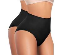 Werena Women Tummy Control Knickers Shapewear Panties | High Waisted Compression Underwear, Seamless Butt Lifting Body Shaper Pants, Anti-Roll Steel Bone Support Shaping Girdle