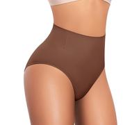 Werena Women Tummy Control Knickers Shapewear Panties | High Waisted Compression Underwear, Seamless Butt Lifting Body Shaper Pants, Anti-Roll Steel Bone Support Shaping Girdle