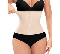 Werena Women Waist Trainer Corset Shapewear Cincher | 7 Steel Boned Waist Shaper, Adjustable Tummy Control Back Support Slimming Belly Belt, Ideal for Workout, Postpartum & Daily