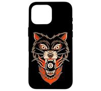 Werewolf 8-ball Billiards Tattoo Flash Case for iPhone 16 Pro Max