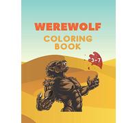 werewolf coloring book: for kids and toddlers aged between 3-7