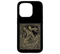 Werewolf Constellation Gothic Tarot Card Case for iPhone 15 Pro