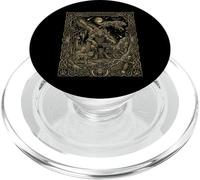 Werewolf Constellation Gothic Tarot Card PopSockets PopGrip for MagSafe