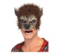 Werewolf Half Face Latex Unisex Fancy Dress Face Mask