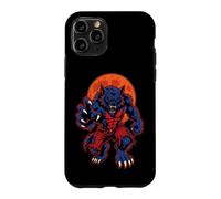 Werewolf Halloween Full Moon Monster Claws Spooky Season Case for iPhone 11 Pro