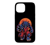 Werewolf Halloween Full Moon Monster Claws Spooky Season Case for iPhone 15