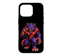 Werewolf Halloween Full Moon Monster Claws Spooky Season Case for iPhone 16 Pro