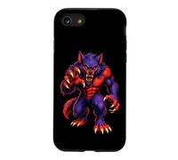 Werewolf Halloween Full Moon Monster Claws Spooky Season Case for iPhone SE (2020) / 7/8