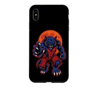 Werewolf Halloween Full Moon Monster Claws Spooky Season Case for iPhone XS Max
