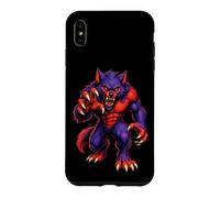 Werewolf Halloween Full Moon Monster Claws Spooky Season Case for iPhone XS Max