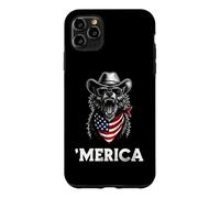 Werewolf Halloween Scary Spooky American Flag Bandana Case for iPhone 11 Pro Max