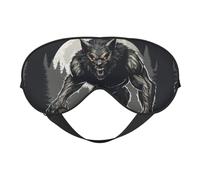Werewolf HD 01 Eye Mask for Sleeping, Sleep Mask, Blocks Light Perfect for Women and Men, Soft and Comfortable Blindfold for Travel