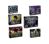 (Werewolf Head, One size) English Version Board Game One Night Ultimate Werewolf