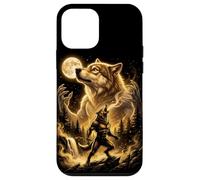 Werewolf Howling Full Moon Horror Forest Fantasy Art Case for iPhone 12 mini