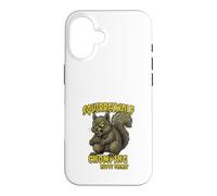 Werewolf Squirrel Horror Funny Monster Animal Case for iPhone 16
