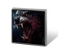 Werewolf with His Tongue Out Funny Lapel Tie Pin Buttons Brooch Badge Pin Clothes Hat Accessories for Men Women