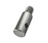 WERHE Adapter M14 for Earth Auger - Robust Hardened Steel for Mixing Machines and Drilling Machines - Versatile for Garden and Construction