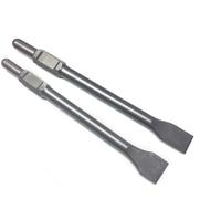 WERHE Chisel Set 35/50 x 410 mm Hex - Robust Tool Steel for Concrete and Masonry - Compatible with Demolition Hammers