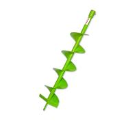 WERHE Earth Auger for Drill ⌀180 mm, 80 cm Length - Well Auger, Tree Planting, Post Hole Auger, Pile Auger, Conduit Auger - Digging Tool with Precise Pilot tip and Carbide Blades