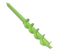 WERHE Earth auger for drill 80 mm Ø, 600 mm long - Garden auger for cordless screwdriver for planting, flower and hole digging - Digging tool for garden