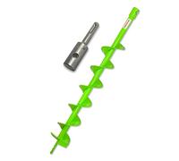 WERHE Earth drill 100 mm with SDS Plus recording robust drill bit pile drill drills