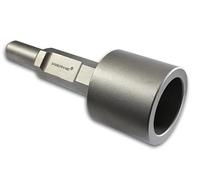 WERHE® HEX30 Ø55mm Post Driver - Robust Rammer for Fence Building and Solar installations - HEX30 Connection, 75x250mm