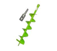 WERHE® Professional Auger for Drilling Machine - 150 mm SDS Plus Adapter - Earth Drill with Precise Tip